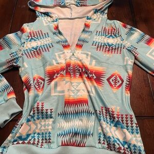 Aztec western halfzip